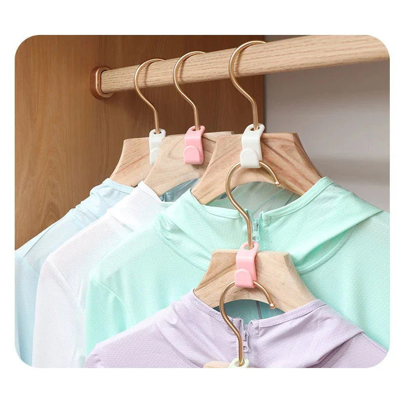 Pack of 40 Clothes Hanger Connector Hooks